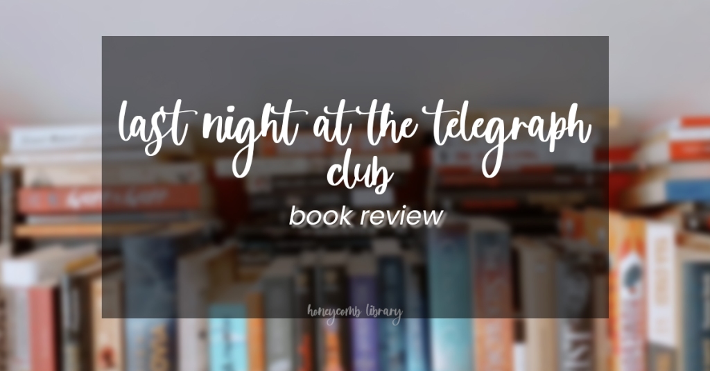 book review › last night at the telegraph club